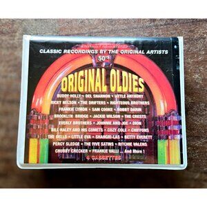 Original Oldies 1950s Volume 1 Digitally Remastered Cassette Tape Set - 4 Tapes